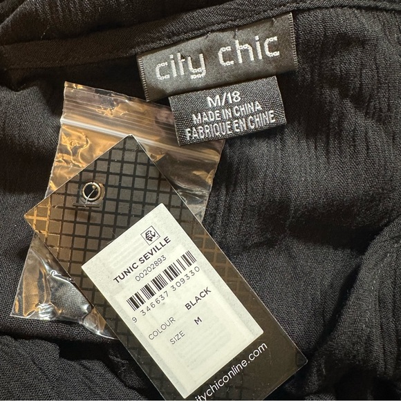 City Chic Seville Tunic Size 18 - Picture 6 of 8